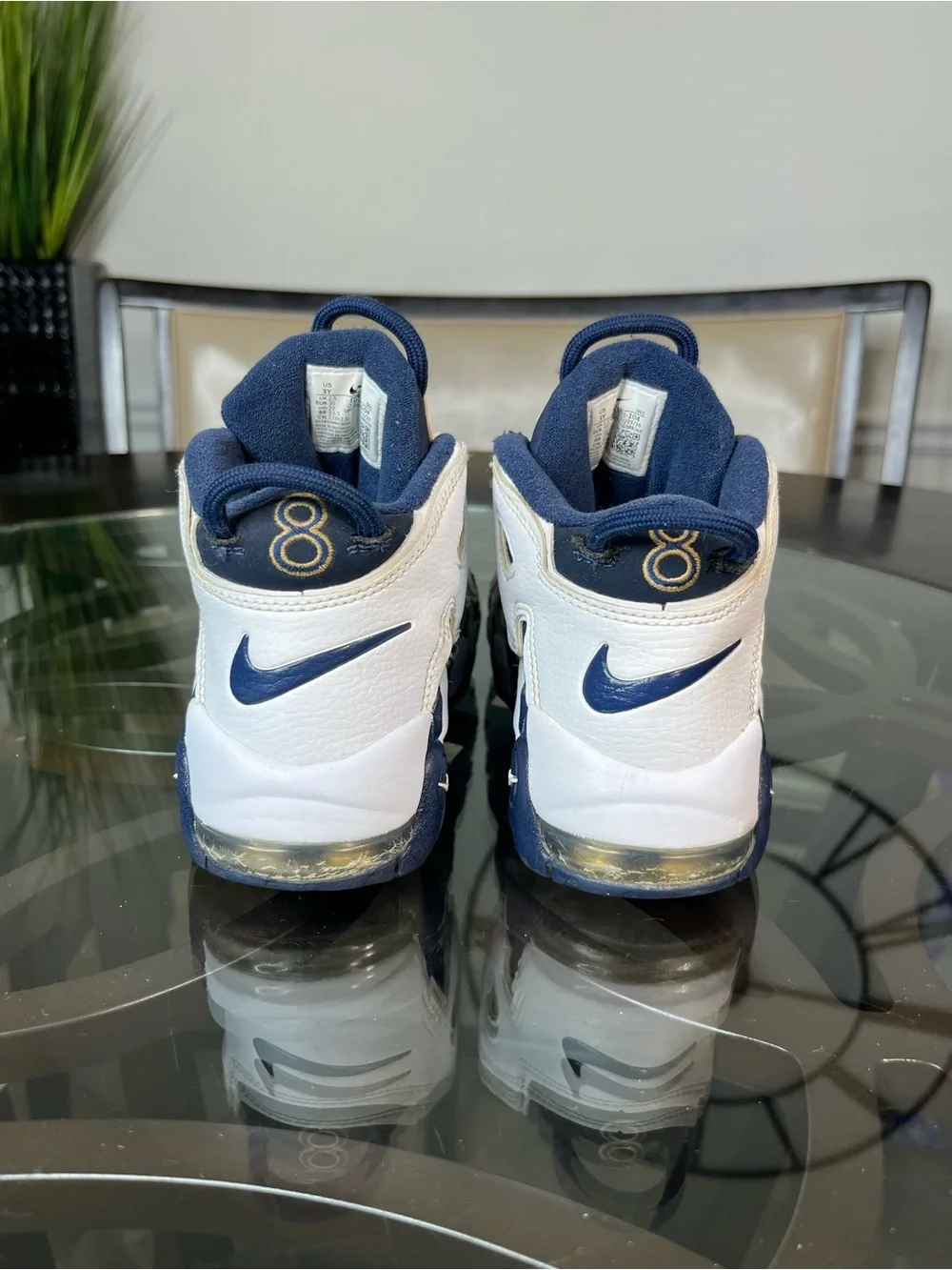 Nike Air More Uptempo Olympic Sneakers Sz 3Y